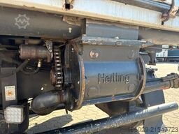 SCANIA G 450 Dreiseitenkipper + Anhänger mit Schleuse