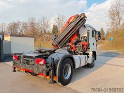 MAN TGS 18.440 4x4 Kran 20m Seilwinde Greifer FUNK