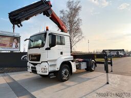 MAN TGS 18.440 4x4 Kran 21m Seilwinde Greifer Funk