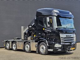 DAF XF 530 8x2 / HMF 9520 K8 / NIEUW!