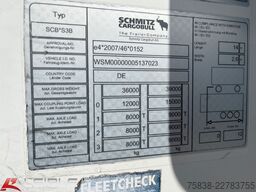 SCHMITZ CARGOBULL SKO 24*Doppelstock*Blumenbreite*Liftachse*
