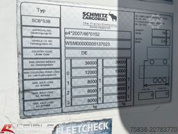 SCHMITZ CARGOBULL SKO 24*Doppelstock*Blumenbreite*Liftachse*