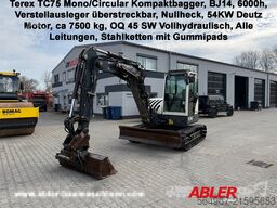 Terex TC75 Mono/Circular Kompaktbagger SW