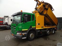 Scania P 360 + COMBI VACUUM WIEDEMANN + 6X4