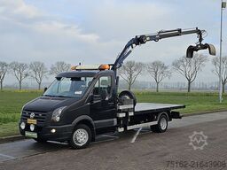VOLKSWAGEN CRAFTER 35 2.0 Open-Laadbak KRAAN!