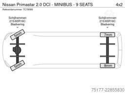 Nissan Primastar 2.0 DCI - MINIBUS - 9 SEATS
