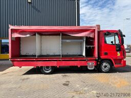 Iveco EUROCARGO 90E18 + EURO 6 + LOW KM + 3 STOELEN
