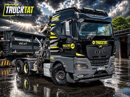 MAN TGX 33.510 BL SA 6x4 mit EPSILON S260Z96, MIETE?