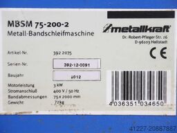 Metallkraft MBSM 75-200-2