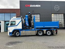Volvo FM 420 6x2 Trekker/Bakwagen HMF 4720 + Flyjib ,...