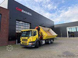 Scania P360 6x2 3 zijdige Kipper/ Palfinger PK 18002-E...