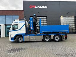 Volvo FM 420 6x2 Tractor unit / SZM HMF 4720 + Flyjib...