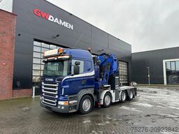 Scania R620-V8 8x4 Effer 1250+Flyjib,winch Euro 5