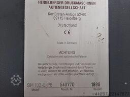 Heidelberg Speedmaster SM 102-8-P