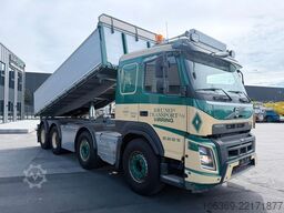 VOLVO FMX 500 8x4 tandemlift  HMF Pendel tipper Kipper