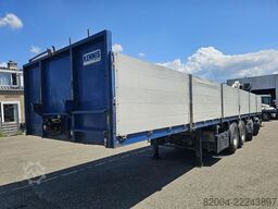 PACTON t4-001 / 4 AXLE TRAILER /2 LIFT AXLES /2 STEERI...