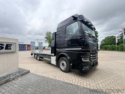 MAN Maschinentransporter Baumaschinentaxi mit Rampen