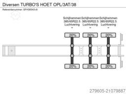 Diversen TURBO'S HOET   OPL/3AT/38