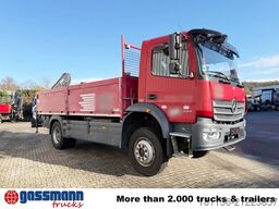 Mercedes-Benz Atego 1323 A 4x4, Heckkran Hiab 055 B-2 CL, 2x AHK