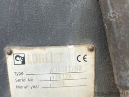 PLATEAU-WECHSELPRITSCHE MIT LOGLIFT 140S INKL. ROTATOR UND GREIFER