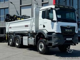 MAN TGS 28.440 6x4-4 BL 2-Seitenkipper Recycling Kran