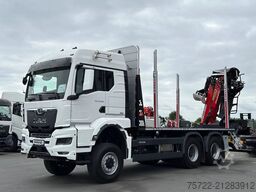 MAN TGS 33.520 6x6 BL Kurzholz Plattform Epsilon Kran