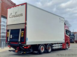 Scania R580 V8 NGS Highline 6x2*4 - Box with sidedoors...