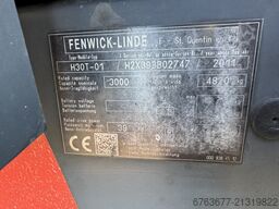 LINDE H30T-01 Triplo 490 Freelift / Sideshift / Vorkversteller LPG 2011