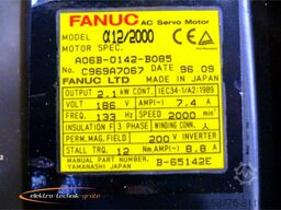 Fanuc A06B-0142-B085 AC Servo Motor - ! -
