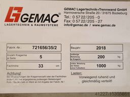 Gemac Grundfeld 1315/1210/H2000 mm