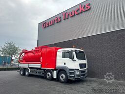 MAN TGS 35.400 BB 8X4 + WIELAND B.V BB.8200/TG DROG...