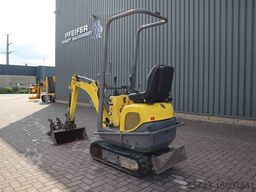 Wacker Neuson SWE08B Wacker Neuson mini excavator including 2 bu