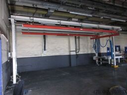 Demag Portalkran KBK2 + Saugheber 50KG Vacuumpumpe 50KG  + Stahlbau 9,3x3m