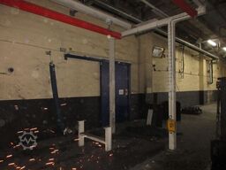 Demag Portalkran KBK2 + Saugheber 2x50KG Vacuumpumpe 2x 50KG  + Stahlbau 18,2x3m