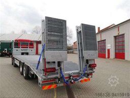 Hangler LKW Tieflade Liftmaster Aufbau für 4 Achs LKW Fahrgestell zum Transport von Arbeitsbühnen