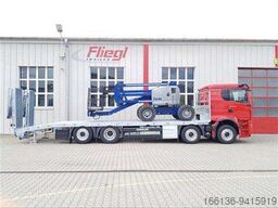 Hangler LKW Tieflade Liftmaster Aufbau für 4 Achs LKW Fahrgestell zum Transport von Arbeitsbühnen