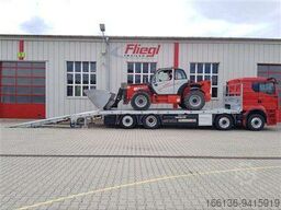 Hangler LKW Tieflade Liftmaster Aufbau für 4 Achs LKW Fahrgestell zum Transport von Arbeitsbühnen