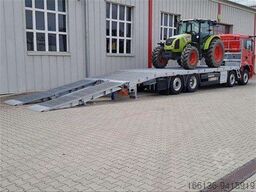 Hangler LKW Tieflade Liftmaster Aufbau für 4 Achs LKW Fahrgestell zum Transport von Arbeitsbühnen