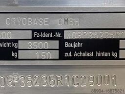 Linde, CRYOBASE Trailer, ADR, Gas, Oxygen,Argon,Nitrogen