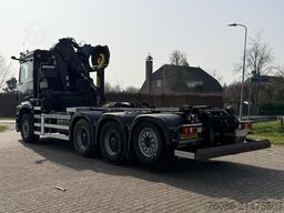 Mercedes-Benz Arocs 3745 8x4 TRIPLE HMF Z KRAAN/HAAK!! ZERO E...