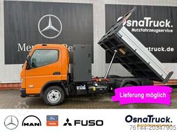 MITSUBISHI 3C15 Hinterkipper + Box Klima,AHK 3,5t,Diff.-Sp.