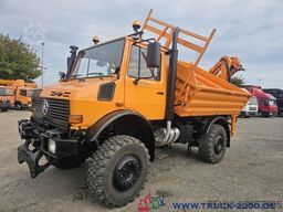 Unimog U2150 4x4 Kran abnehmbar Palfinger Hakenhöhe 10m