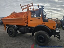 Unimog U2150 4x4 Kran abnehmbar Palfinger Hakenhöhe 10m