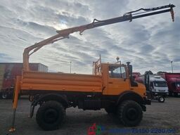 Unimog U2150 4x4 Kran abnehmbar Palfinger Hakenhöhe 10m
