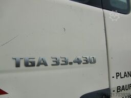 MAN TGA 33.430 6X4 KIPPER, MANUEL, E4 PALFINGER BLATT-BLATT