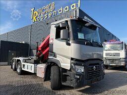 Renault C440 + HMF 2320 K3-- 3X EXT. + 6X2/4 HYDRO DRIV...