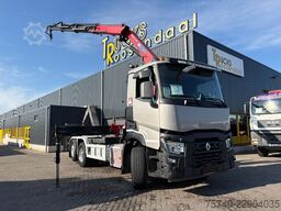 Renault C440 + HMF 2320 K3-- 3X EXT. + 6X2/4 HYDRO DRIV...