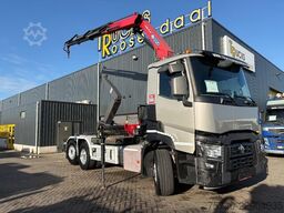 Renault C440 + HMF 2320 K3-- 3X EXT. + 6X2/4 HYDRO DRIV...