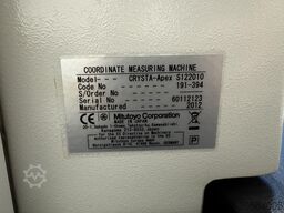 Mitutoyo Crysta-Apex S122010