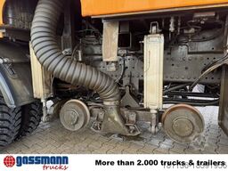 Mercedes-Benz Axor 1829 4x2, Zweiweg Z200, Kehrmaschine Faun